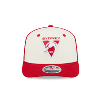 New Era Sydney Swans 9Seventy SS AFL26 Two-Tone Contrast Chrome/Red OSFM