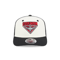 New Era Essendon Bombers 9Seventy SS NRL26 Two-Tone Contrast Chrome/Red OSFM