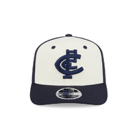 New Era Carlton Blues 9Seventy SS NRL26 Two-Tone Contrast Chrome/Navy OSFM
