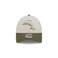 New Era The Dolphins 9Forty CS NRL26 Two-Tone Stone OSFM