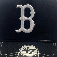 47 Brand Boston Red Sox MVP DT Contrast Black OSFM