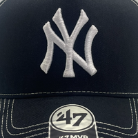 47 Brand New York Yankees Contrast MVP DT Black OSFM