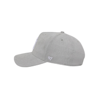 47 Brand New York Yankees MVP DT Ultrasuede Grey OSFM