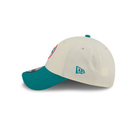 New Era Miami Dolphins 9Forty NFL Historic Chrome White OSFM