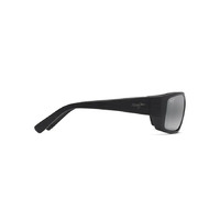 Maui Jim Wassup 123-02W Matte Black Wood Grain / Neutral Grey Polarised Lenses *