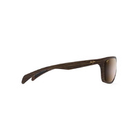 Maui Jim Makoa H804-25W Matte Brown Wood Grain / HCL Bronze Polarised Lenses *