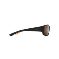 Maui Jim Local Kine H810-25MC Matte Dark Transparent Brown Tan and Cream / HCL Bronze Polarised Lenses