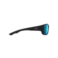 Maui Jim Local Kine B810-53B Soft Black Sea Blue and Grey / Blue Hawaii Polarised Lenses