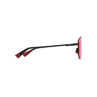 Maui Jim Piwai Asian Fit P645-02A Matte Black / Maui Sunrise Polarised Lenses