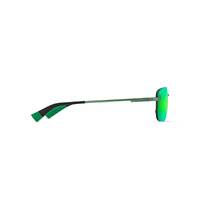 Maui Jim Lanakila GM624-15 Matte Transparent Green / MauiGreen Polarised Lenses