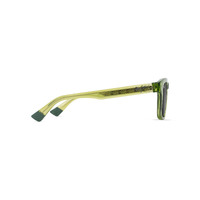 Maui Jim Maluhia GS643-15 Shiny Transparent Grass Green / Neutral Grey Polarised Lenses