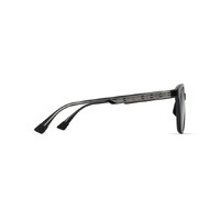 Maui Jim Kuikahi GS647-14A Shiny Black w Transparent Light Grey / Neutral Grey Polarised Lenses