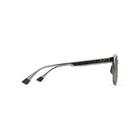Maui Jim Kuikahi HS647-14 Shiny Transparent Dark Grey / HCL Bronze Polarised Lenses