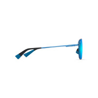 Maui Jim Lamalama Asian Fit B652-03 Matte Transparent Blue / Blue Hawaii Polarised Lenses