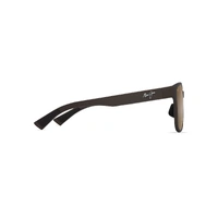 Maui Jim Paulele Asian Fit H660-01 Matte Brown / HCL Bronze Polarised Lenses