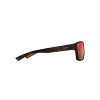 Maui Jim Uila Asian Fit RM662-10 Matte Dark Havana / Hawaii Lava Polarised Lenses