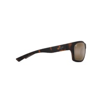 Maui Jim 'Ano Nui H681-10 Matte Dark Havana / HCL Bronze Polarised Lenses