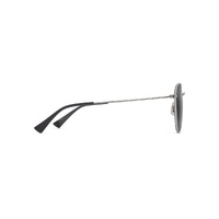 Maui Jim Kauwela 591-17 Shiny Silver w Black / Neutral Grey Polarised Lenses