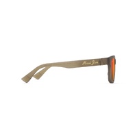 Maui Jim Kopikala RM594-01 Matte Transparent Sand Brown / Hawaii Lava Polarised Lenses