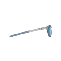 Maui Jim Melemele B597-14 Matte Transparent Grey / Blue Hawaii Polarised Lenses