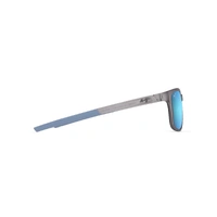 Maui Jim Akala B599-14 Matte Transparent Grey / Blue Hawaii Polarised Lenses