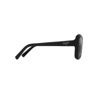 Maui Jim Orchid 735-02 Shiny Black / Neutral Grey Polarised Lenses