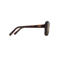 Maui Jim Orchid H735-10 Shiny Dark Havana / HCL Bronze Polarised Lenses