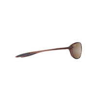 Maui Jim Hookipa Ultra R XS H338-01 Shiny Transparent Brown / HCL Bronze Polarised Lenses