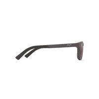 Maui Jim Aliali R342-01 Matte Solid Dark Brown / Maui Rose Polarised Lenses