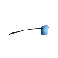 Maui Jim Breakwall B422-02 Shiny Black / Blue Hawaii Polarised Lenses