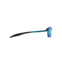 Maui Jim Ho'okipa Ultra G Asian Fit B337-03 Shiny Transparent Blue / Blue Hawaii Polarised Lenses
