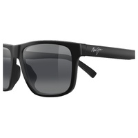 Maui Jim Puali 363-02 Matte Black / Neutral Grey Polarised Lenses
