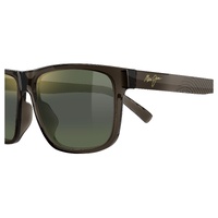 Maui Jim Puali HT363-01 Shiny Transparent Dark Brown / Maui HT Polarised Lenses