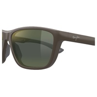 Maui Jim Makoi HT367-01 Matte Solid Brown / Maui HT Polarised Lenses