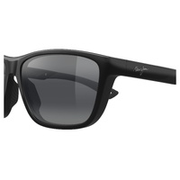 Maui Jim Makoi Asian Fit 368-02 Matte Black / Neutral Grey Polarised Lenses