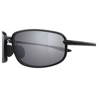 Maui Jim Ho'okipa R Lite S370-02B Matte Metallic Black / Hawaii Seashine Polarised Lenses