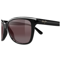 Maui Jim Starfish R744-02 Shiny Black / Maui Rose Polarised Lenses