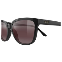 Maui Jim Honi R758-02 Shiny Black / Maui Rose Polarised Lenses