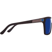 Spy Flynn 670323973317 Soft Matte Black / Happy Bronze with Dark Blue Spectra Mirror Lenses