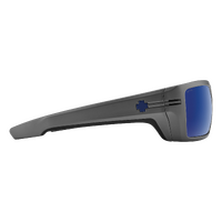 Spy Rebar 6700000000167 ANSI Matte Gunmetal / Happy Grey Green Dark Blue Spectra Mirror Polarised Lenses