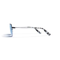 Zeal Skyway 12722 Silver / Horizon Blue Polarised Lenses *