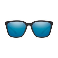Smith Shoutout 003 QG 57 Matte Black / Blue Mirror Chromapop Polarised Lenses