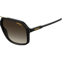 Carrera 229/S R60 HA 59 Black Brown / Brown Gradient Lenses