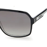 Carrera 27 80S WJ 62 Black White / Grey Gradient Polarised Lenses