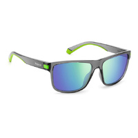 Polaroid PLD 2123/S 3U5 5Z 57 Grey Green / Grey Green Mirror Polarised Lenses