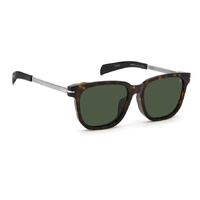 David Beckham DB 7067/F/S 3MA UC 55 Havana Ruthenium / Green Polarised Lenses