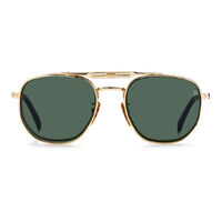 David Beckham Clip-On DB 1082/G/CS 06J UC 52 Gold Havana / Green Polarised Lenses