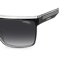 Carrera 22/N 80S 9O 63 Black White / Dark Grey Lenses