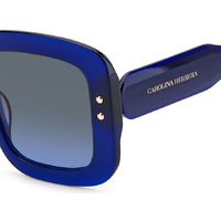 Carolina Herrera CH 0010/S PJP GB 52 Blue / Grey Azure Lenses