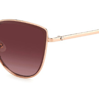 Kate Spade STACI/G/S AU2 3X 56 Red Gold / Pink Gradient Lenses